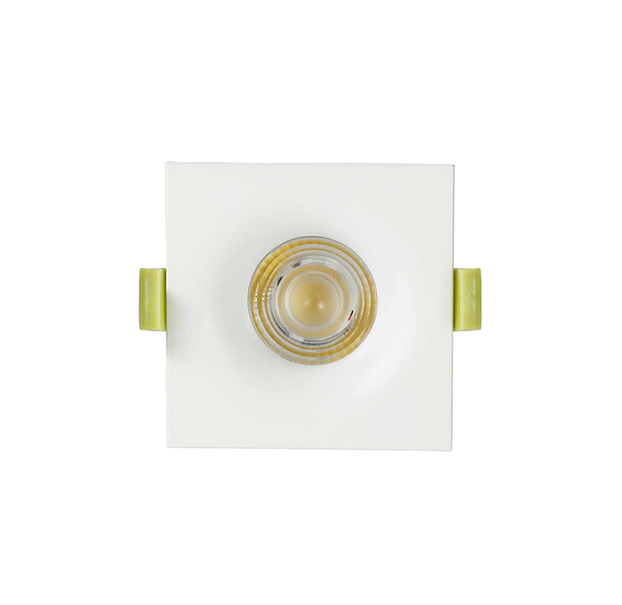 Bruve 12 Tridonic powered 12W 3000K 1200lm 36° LED Engine,300mA , CRI>90 LED Engine Matt White Fixed Square Recessed Downlight, Inner Glass cover, IP65 DM202499  Dlux Bruve SQ 12 IP65